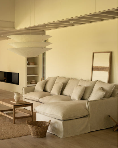 Sofá Castell con chaiselongue derecha 4 - 5 plazas