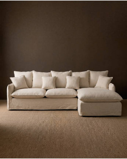 Sofá Castell con chaiselongue derecha 4 - 5 plazas
