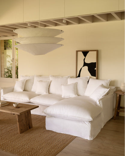 Sofá Castell con chaiselongue derecha 4 - 5 plazas