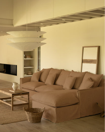 Sofá Castell con chaiselongue derecha 4 - 5 plazas