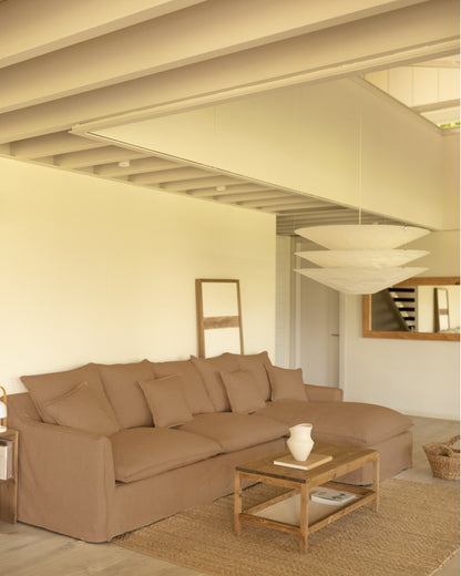 Sofá Castell con chaiselongue derecha 4 - 5 plazas