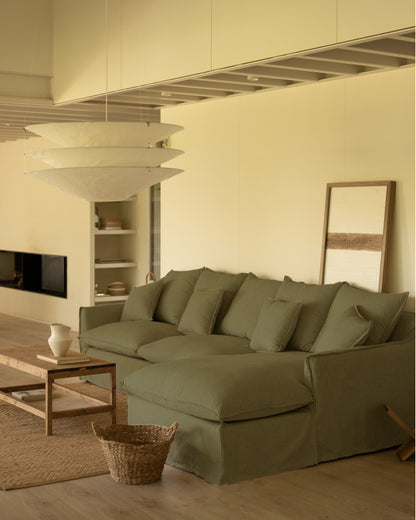 Sofá Castell con chaiselongue derecha 4 - 5 plazas