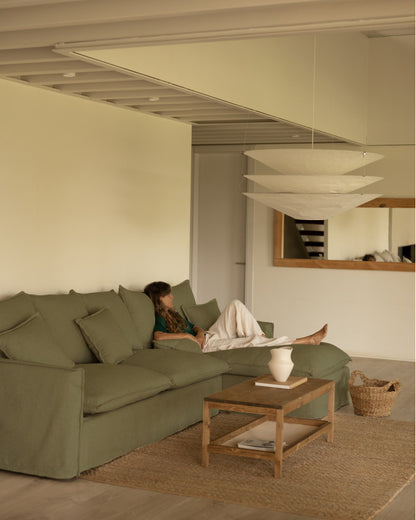 Sofá Castell con chaiselongue derecha 4 - 5 plazas