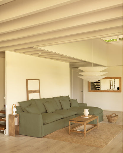 Sofá Castell con chaiselongue derecha 4 - 5 plazas