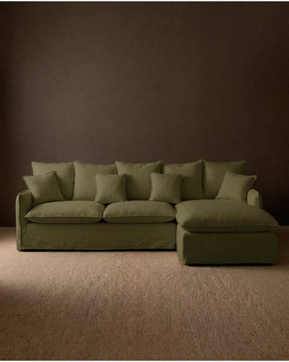 Sofá Castell con chaiselongue derecha 4 - 5 plazas