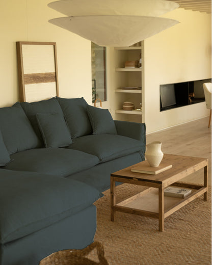 Sofá Castell con chaiselongue izquierda 4-5 plazas