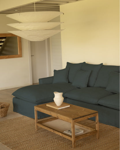 Sofá Castell con chaiselongue izquierda 4-5 plazas