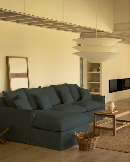 Sofá Castell con chaiselongue izquierda 4-5 plazas