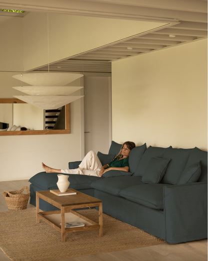 Sofá Castell con chaiselongue izquierda 4-5 plazas