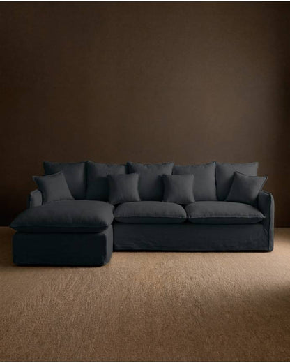 Sofá Castell con chaiselongue izquierda 4-5 plazas