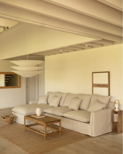 Sofá Castell con chaiselongue izquierda 4-5 plazas