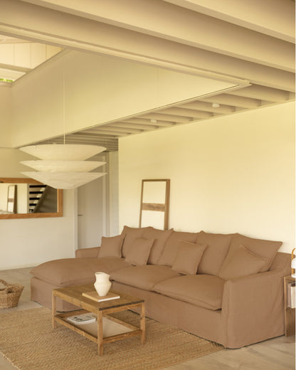 Sofá Castell con chaiselongue izquierda 4-5 plazas