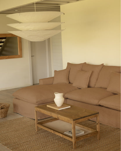 Sofá Castell con chaiselongue izquierda 4-5 plazas