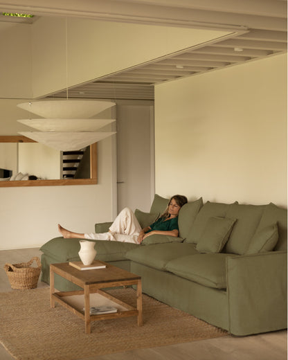 Sofá Castell con chaiselongue izquierda 4-5 plazas