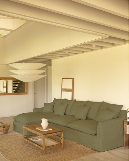 Sofá Castell con chaiselongue izquierda 4-5 plazas