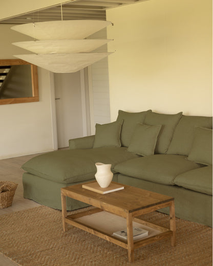 Sofá Castell con chaiselongue izquierda 4-5 plazas