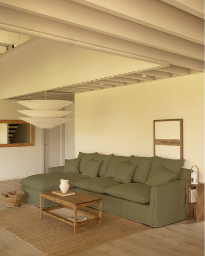 Sofá Castell con chaiselongue izquierda 4-5 plazas