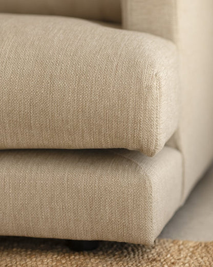 Sofá Grande con Chaiselongue a la izquierda en varios colores y medidas Soft