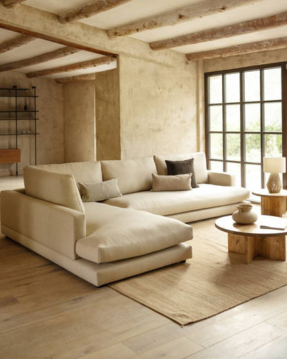 Sofá Grande con Chaiselongue a la izquierda en varios colores y medidas Soft