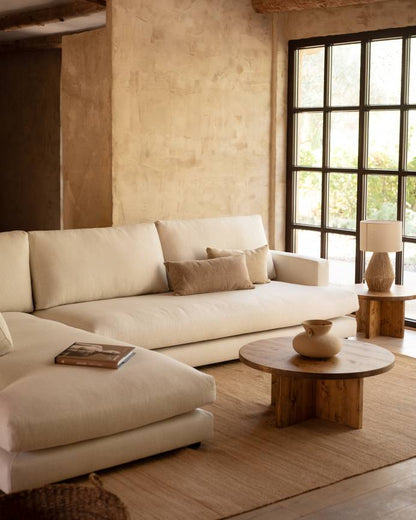 Sofá Grande con Chaiselongue a la izquierda en varios colores y medidas Soft