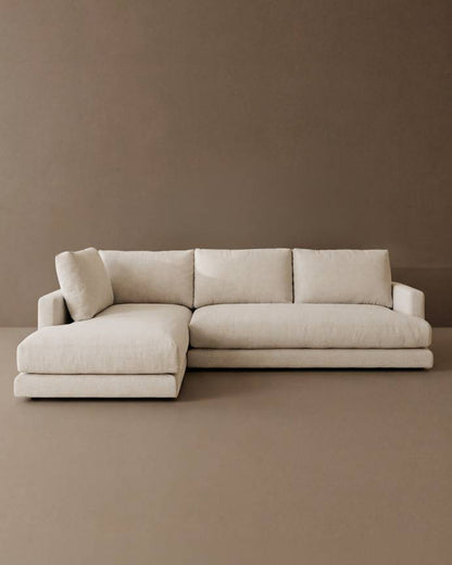 Sofá Grande con Chaiselongue a la izquierda en varios colores y medidas Soft