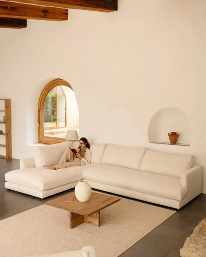 Sofá Grande con Chaiselongue a la izquierda en varios colores y medidas Soft