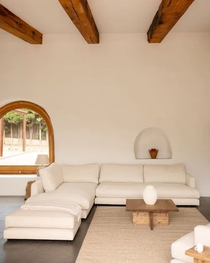 Sofá Grande con Chaiselongue a la izquierda en varios colores y medidas Soft