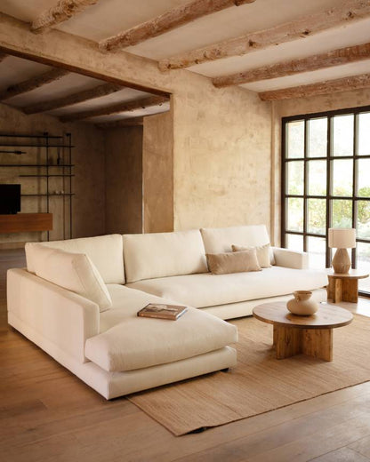 Sofá Grande con Chaiselongue a la izquierda en varios colores y medidas Soft