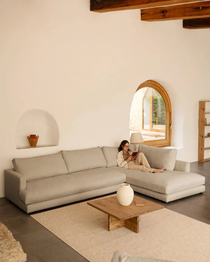 Sofá Grande con Chaiselongue a la derecha en varios colores y medidas Soft