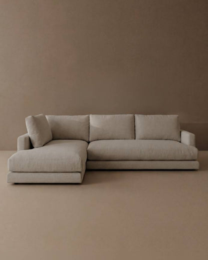 Sofá Grande con Chaiselongue a la izquierda en varios colores y medidas Soft
