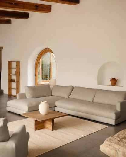 Sofá Grande con Chaiselongue a la izquierda en varios colores y medidas Soft