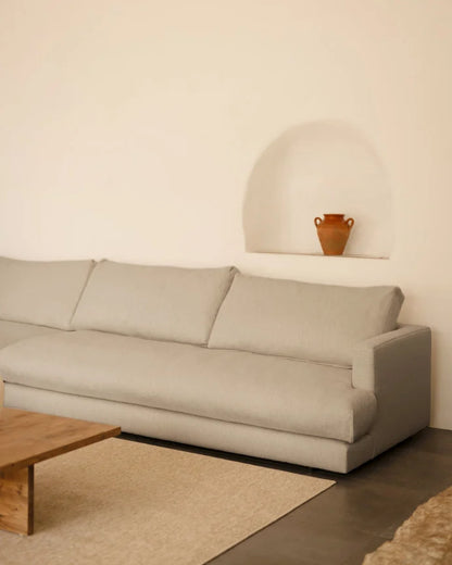 Sofá Grande con Chaiselongue a la izquierda en varios colores y medidas Soft