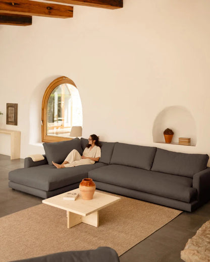 Sofá Grande con Chaiselongue a la izquierda en varios colores y medidas Soft