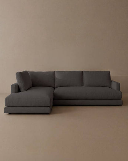 Sofá Grande con Chaiselongue a la izquierda en varios colores y medidas Soft
