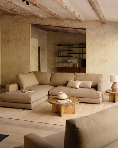 Sofá Grande con Chaiselongue a la izquierda en varios colores y medidas Soft