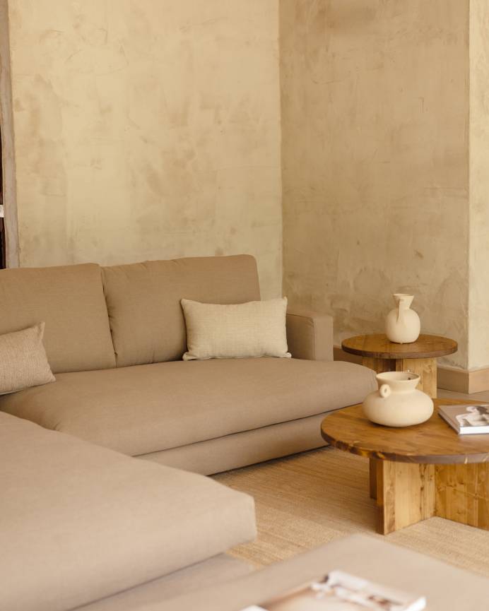 Sofá Grande con Chaiselongue a la izquierda en varios colores y medidas Soft