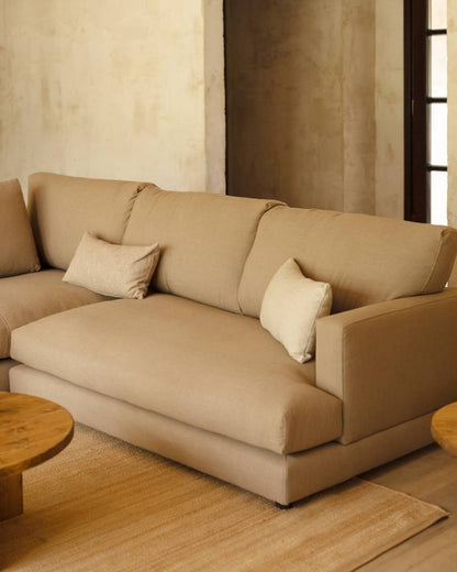 Sofá Grande con Chaiselongue a la izquierda en varios colores y medidas Soft