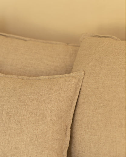 Sofá Castell de algodón y lino desenfundable 2 - 4 plazas