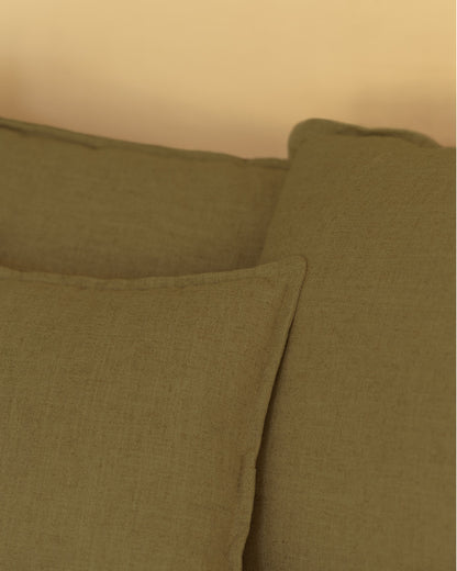 Sofá Castell fondo largo de algodón y lino desenfundable 2-3 plazas