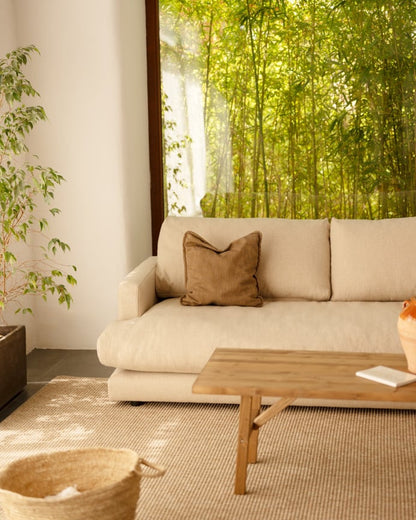 Sofá Soft Recto de 3 plazas 215cm en varios colores