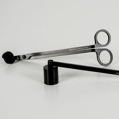 Set Tijeras corta mechas + Campana apagavelas Cereria Mollá