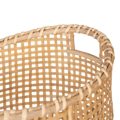 Cesto de Bambú Natural