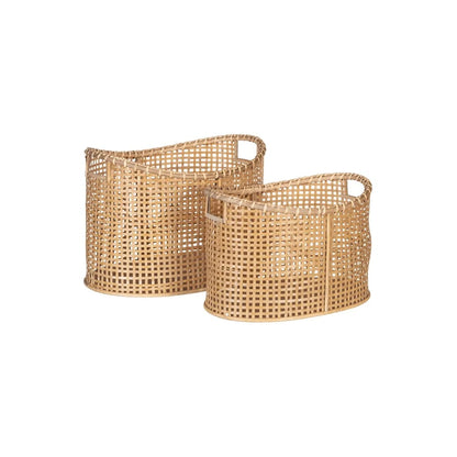 Cesto de Bambú Natural