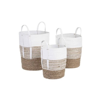 Cesta de Decoración Blanca