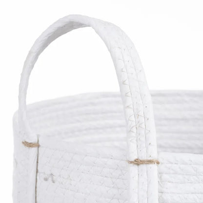 Cesta de Decoración Blanca