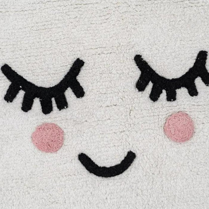 Alfombra lavadora, Infantil 100% Algodón  (150x90cm) Cloud