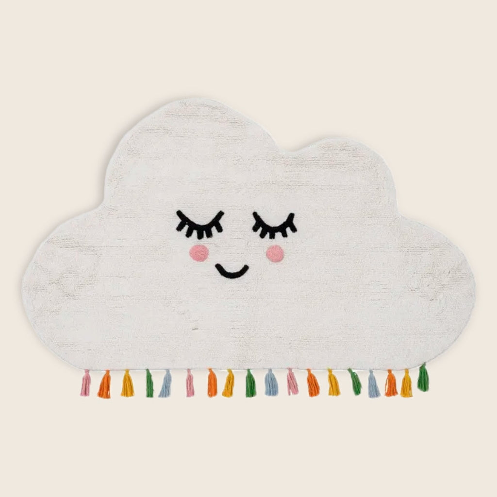 Alfombra Infantil 100% Algodón  (150x90cm) Cloud