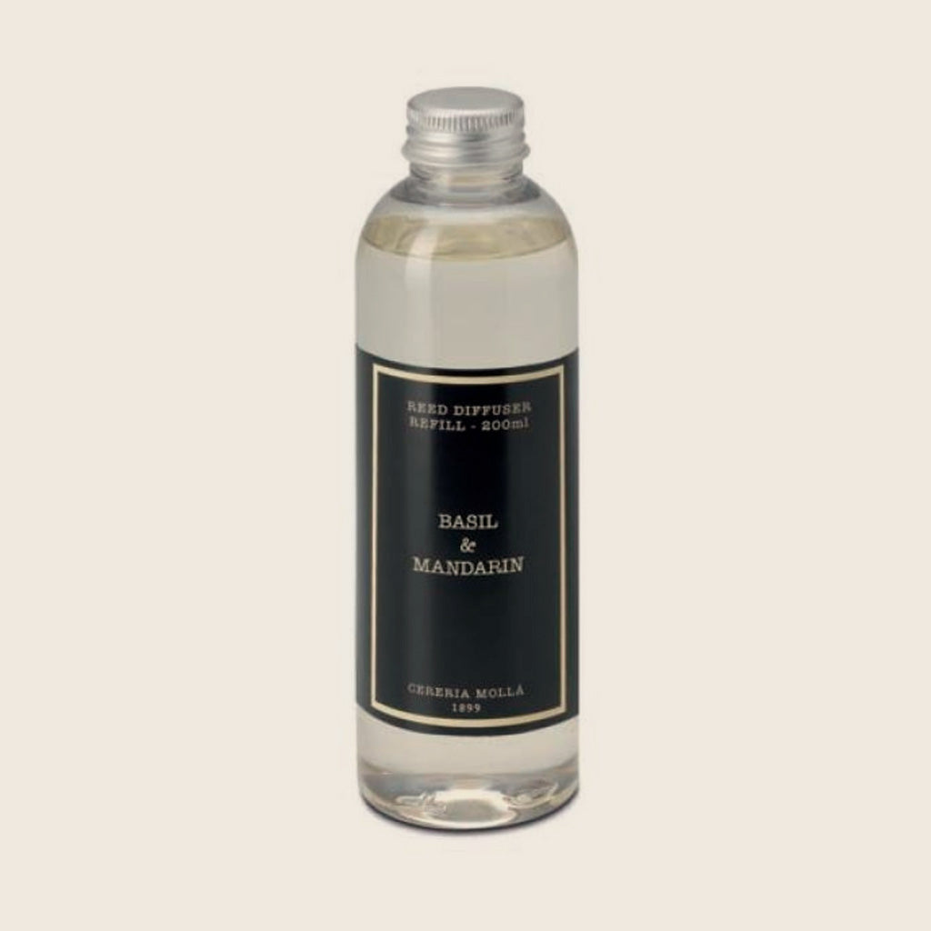 Recambio Basil & Mandarin Cereria Mollá 200ml