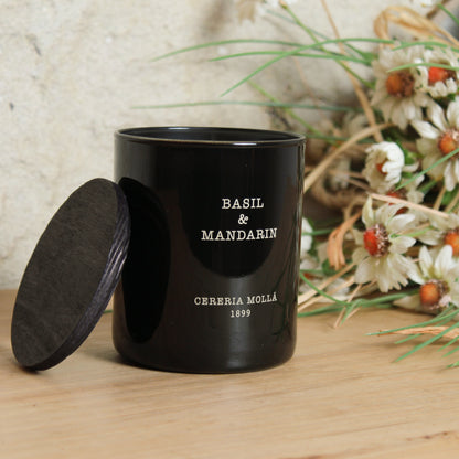 Vela Artesanal Basil & Mandarin Cereria Mollá 230 grs